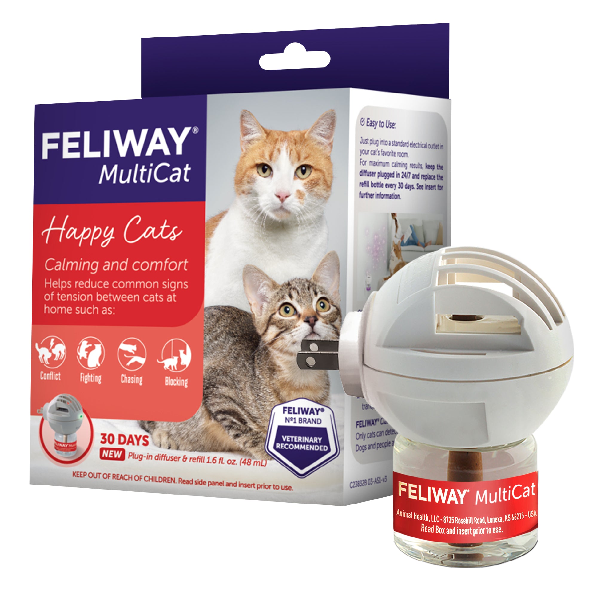 FELIWAY® Multicat Diffuser Kit
