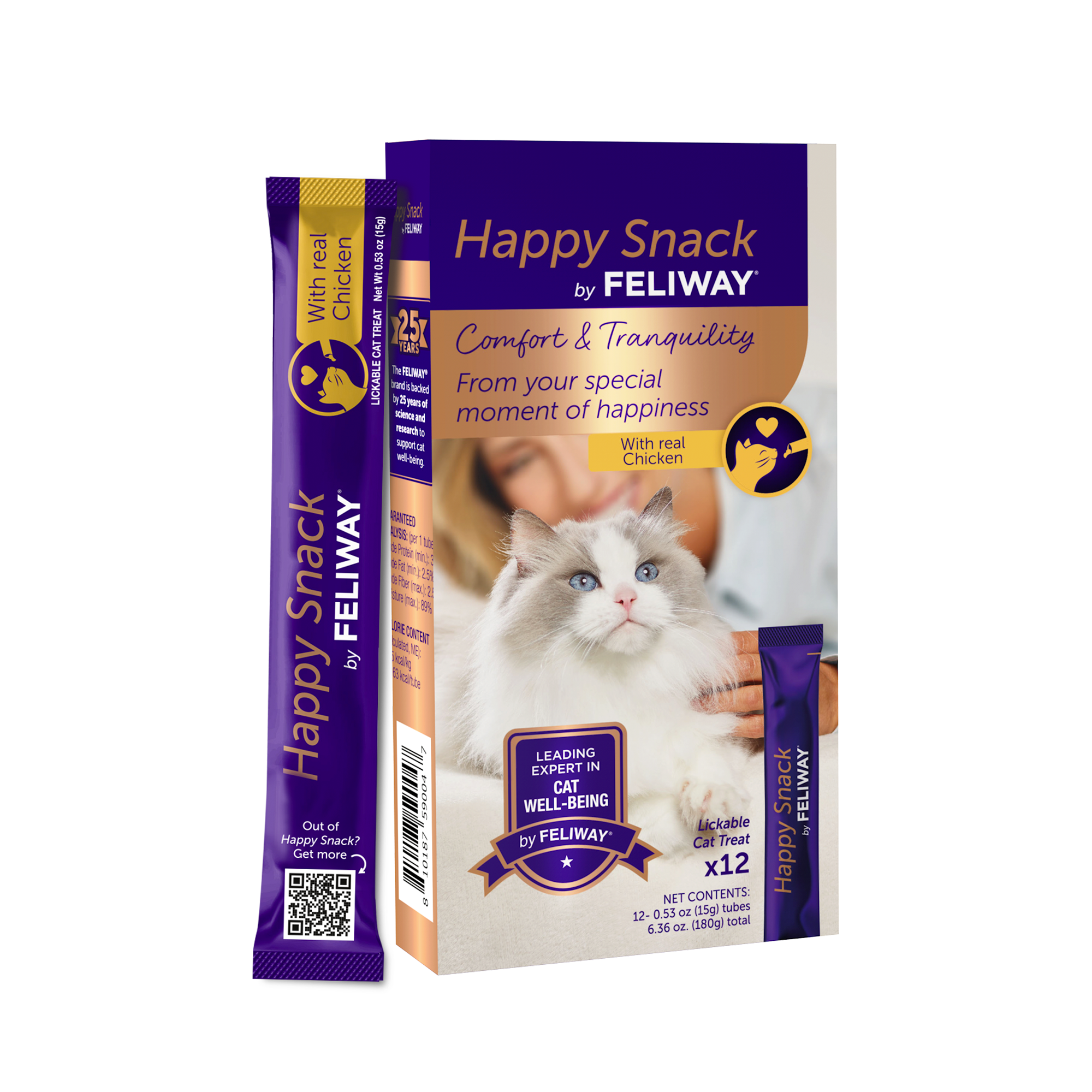 Feliway Happy Snack Stick 12ct
